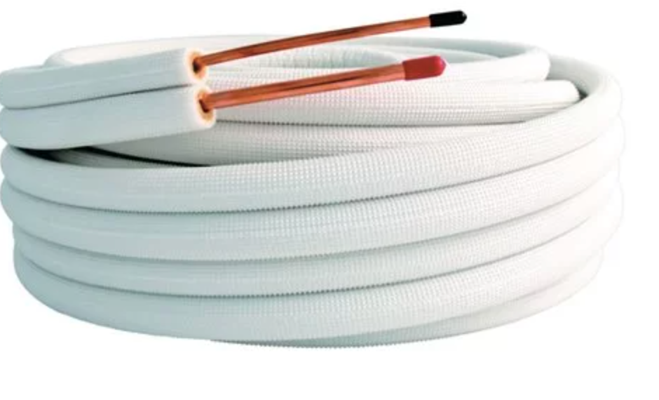 Couronne de tube frigorifique isolé
